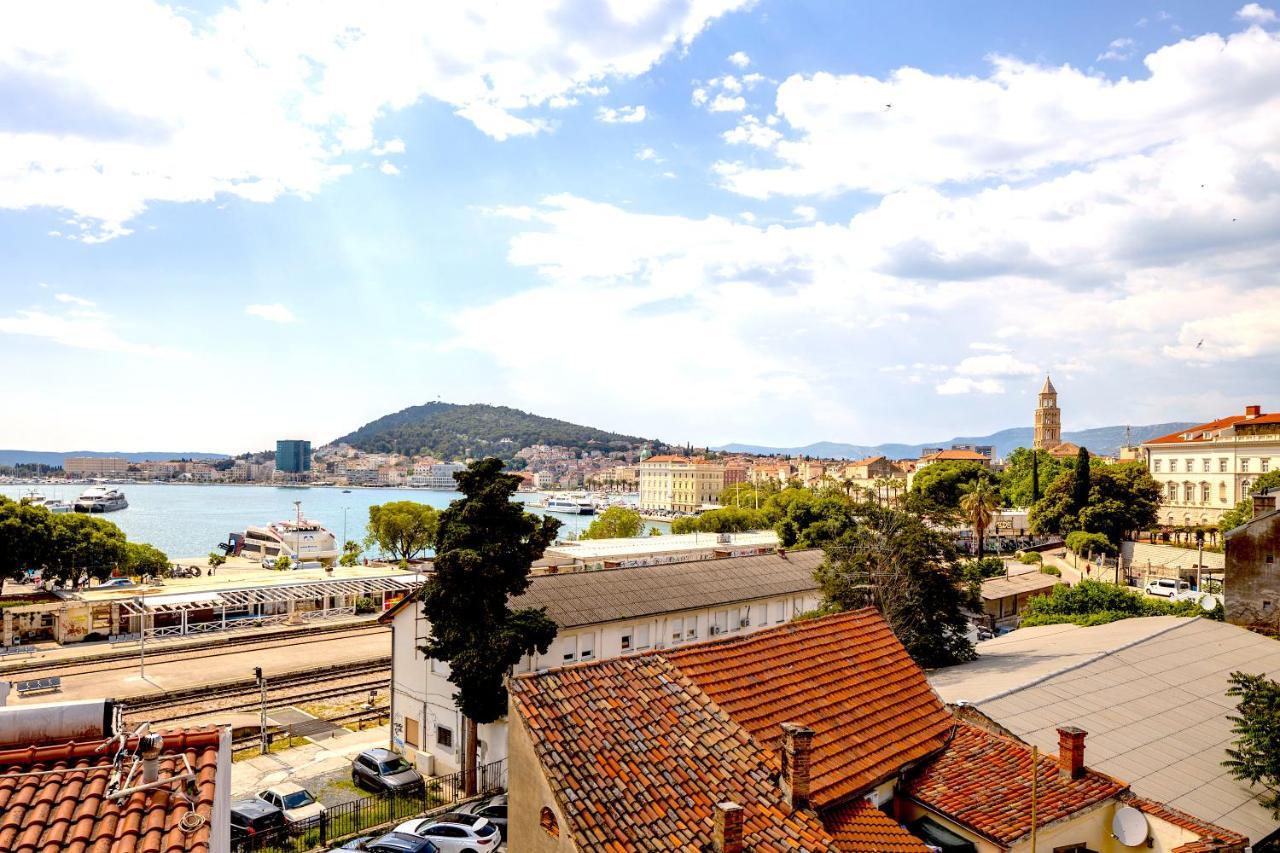 Luxury Apartment Olavia Rooftop Terrace & Seaview Split Exterior foto