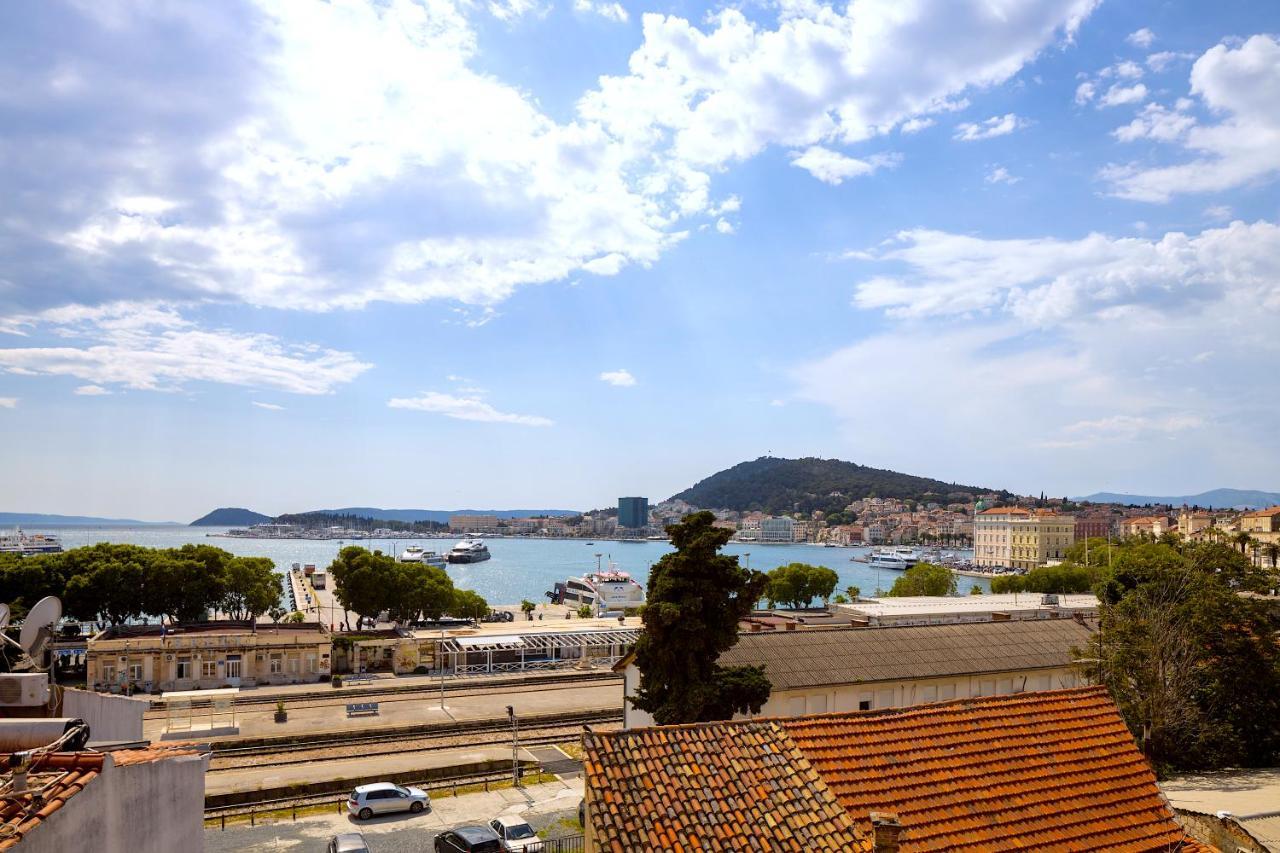 Luxury Apartment Olavia Rooftop Terrace & Seaview Split Exterior foto